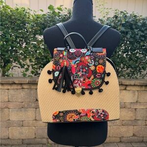 Women’s backpack handbag with coin purse